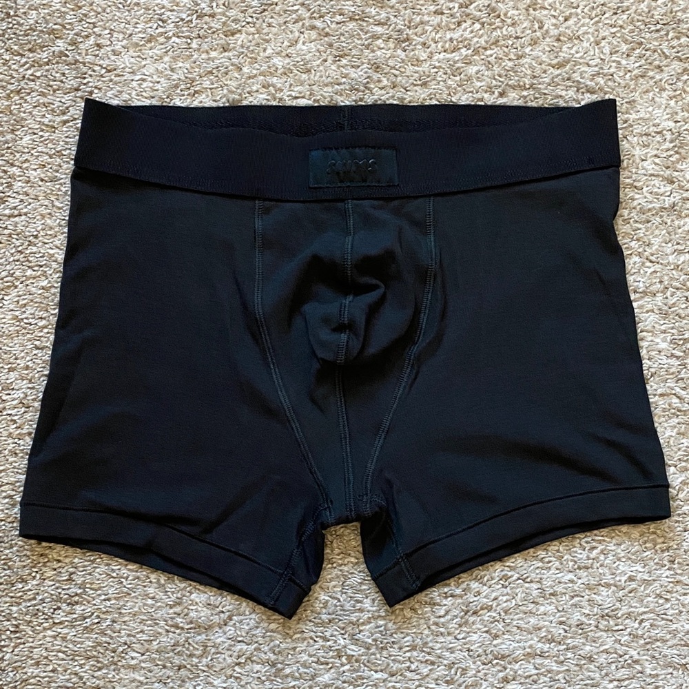 SKIMS Men's Classic Black Boxer Briefs NWOT